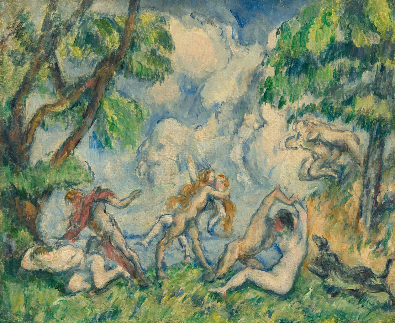 Bitwa o miłość, c. 1880. autorstwa Paul Cézanne