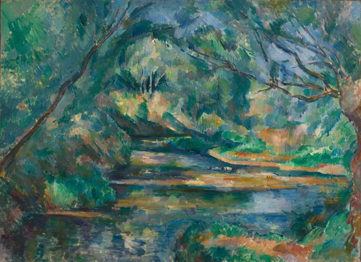 Potok, ok.1895-1900 autorstwa Paul Cézanne