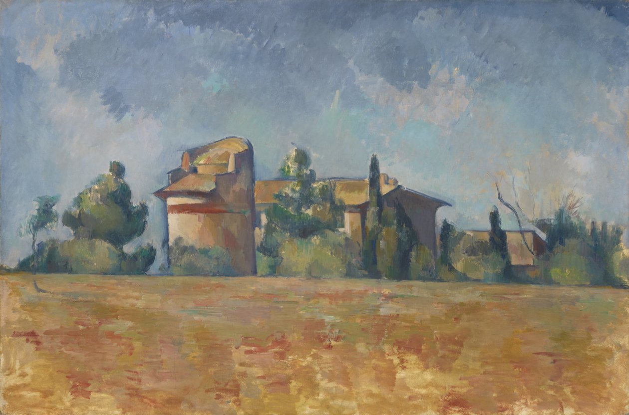 Gołębnik w Bellevue, 1888-92 autorstwa Paul Cézanne