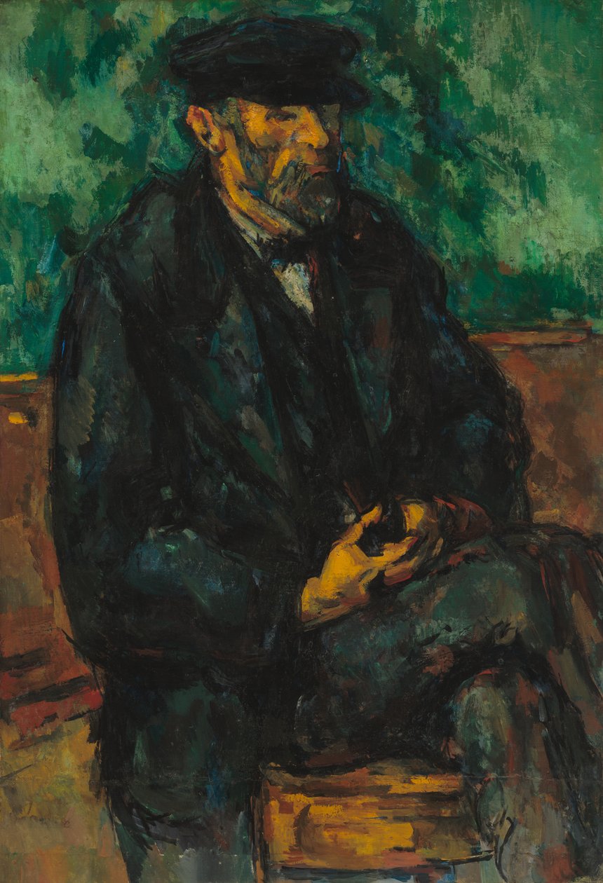 Ogrodnik Vallier autorstwa Paul Cézanne