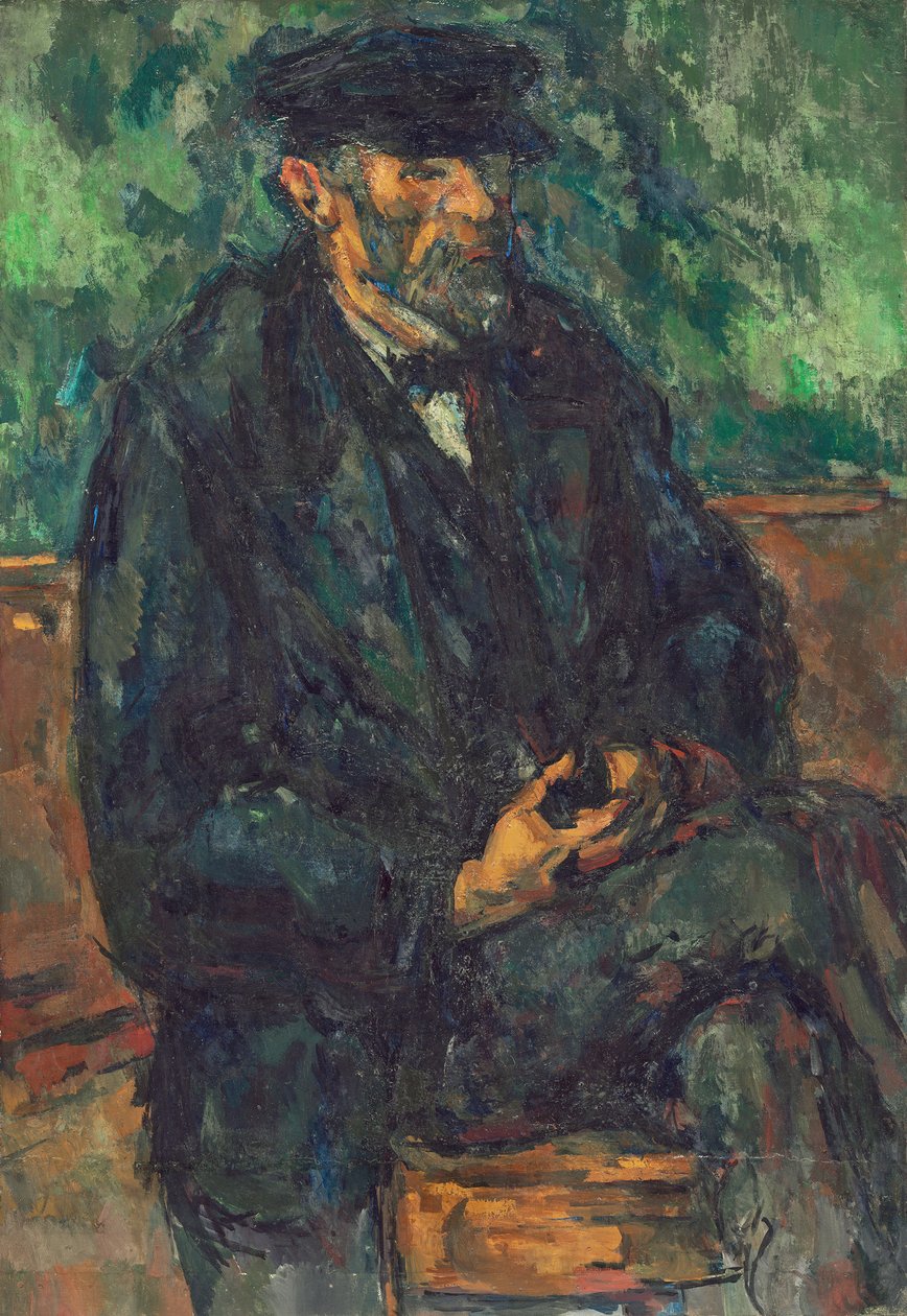Ogrodnik Vallier, 1906 autorstwa Paul Cézanne