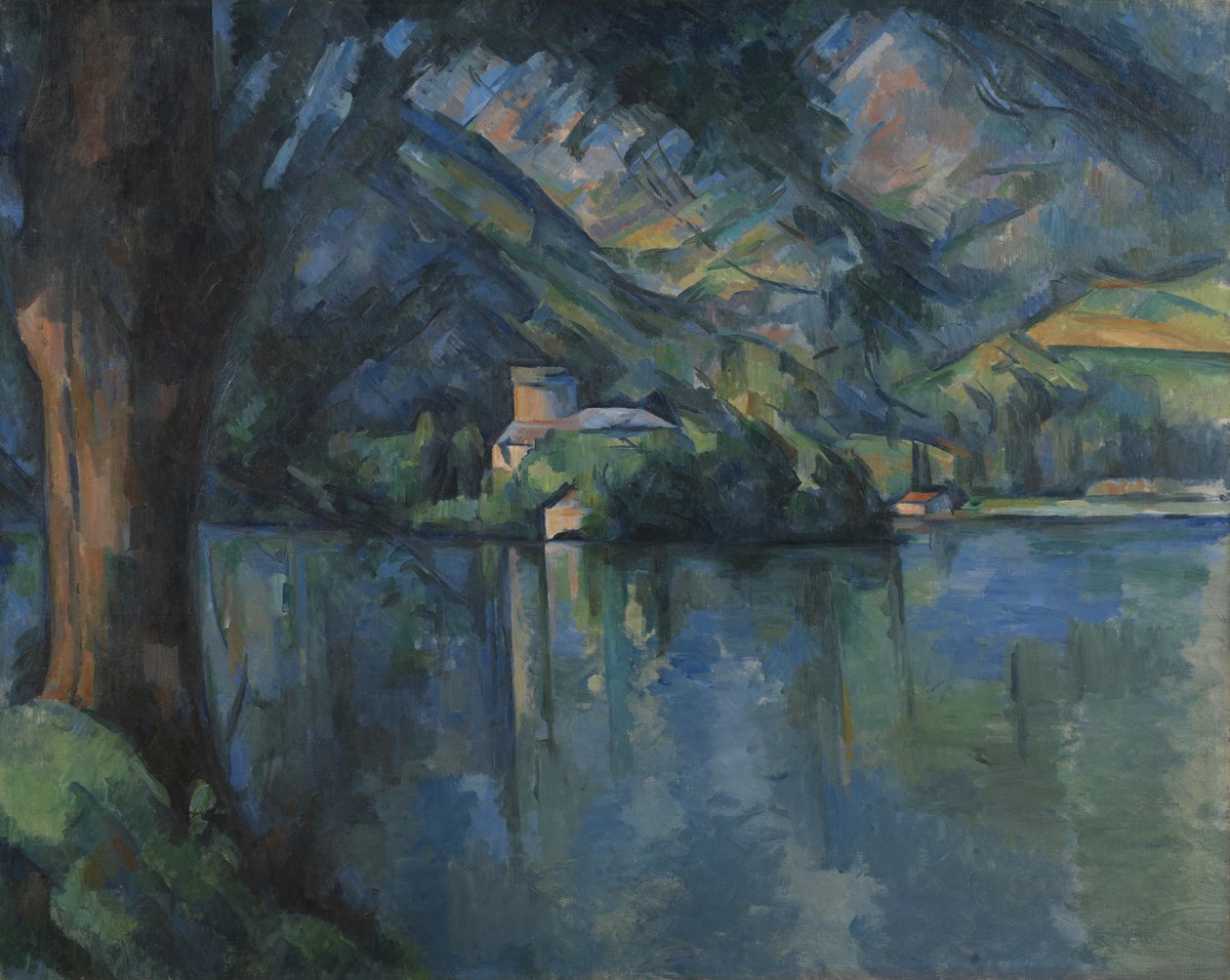 Lac dAnnecy, 1896 autorstwa Paul Cézanne