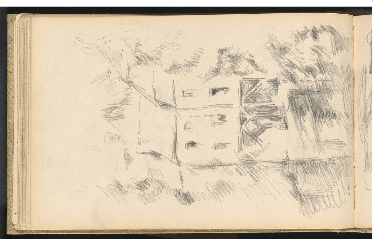 Młyn autorstwa Paul Cézanne