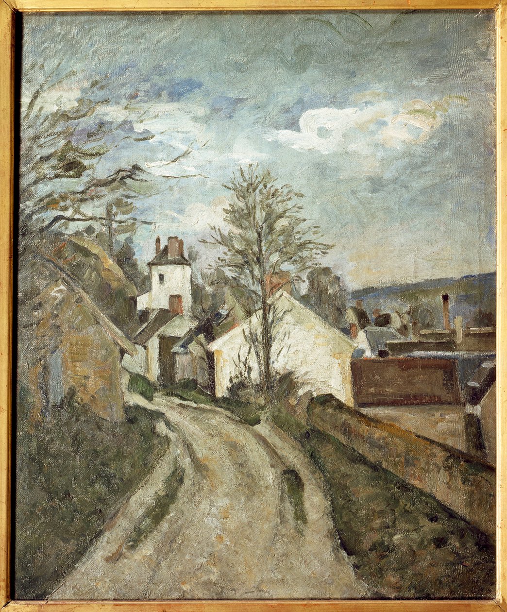 Dom doktora Gacheta w Auvers (olej na płótnie) autorstwa Paul Cézanne