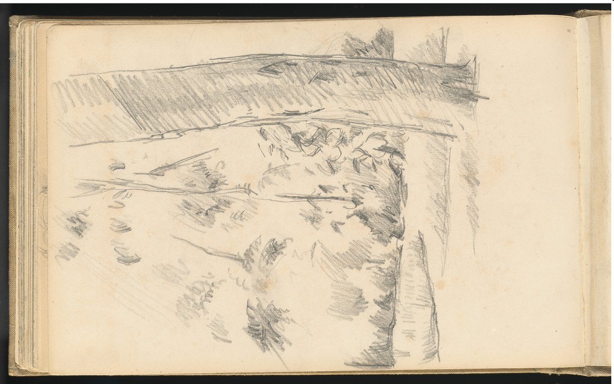 Drzewa i krzewy autorstwa Paul Cézanne