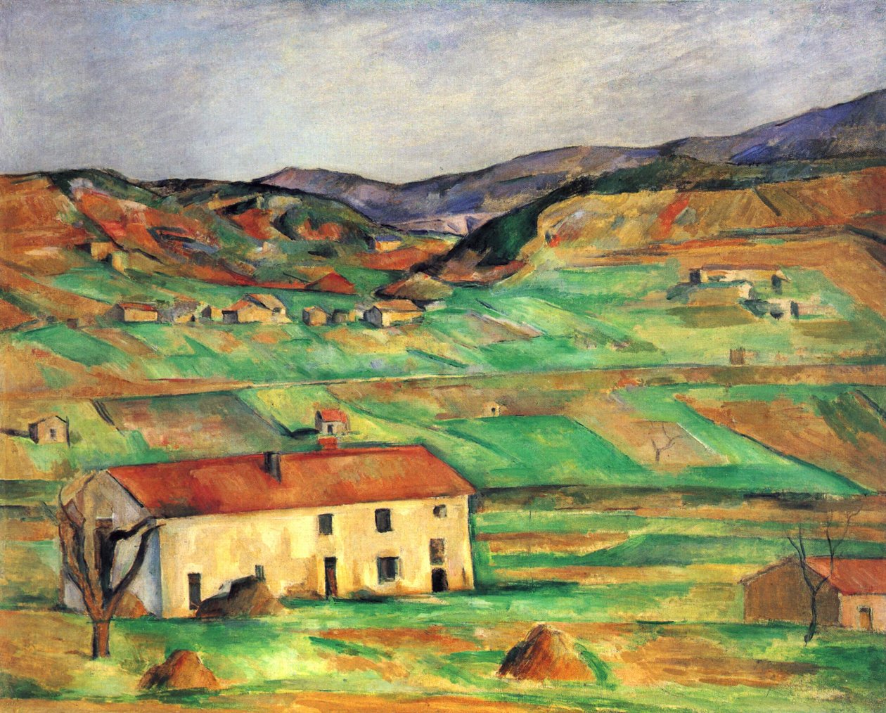 Okolice Gardanne autorstwa Paul Cézanne