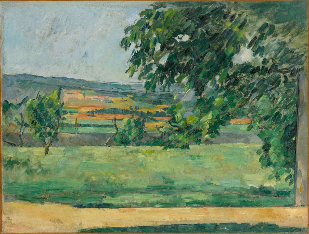 Widok Jas de Bouffan, 1875-1876. autorstwa Paul Cézanne