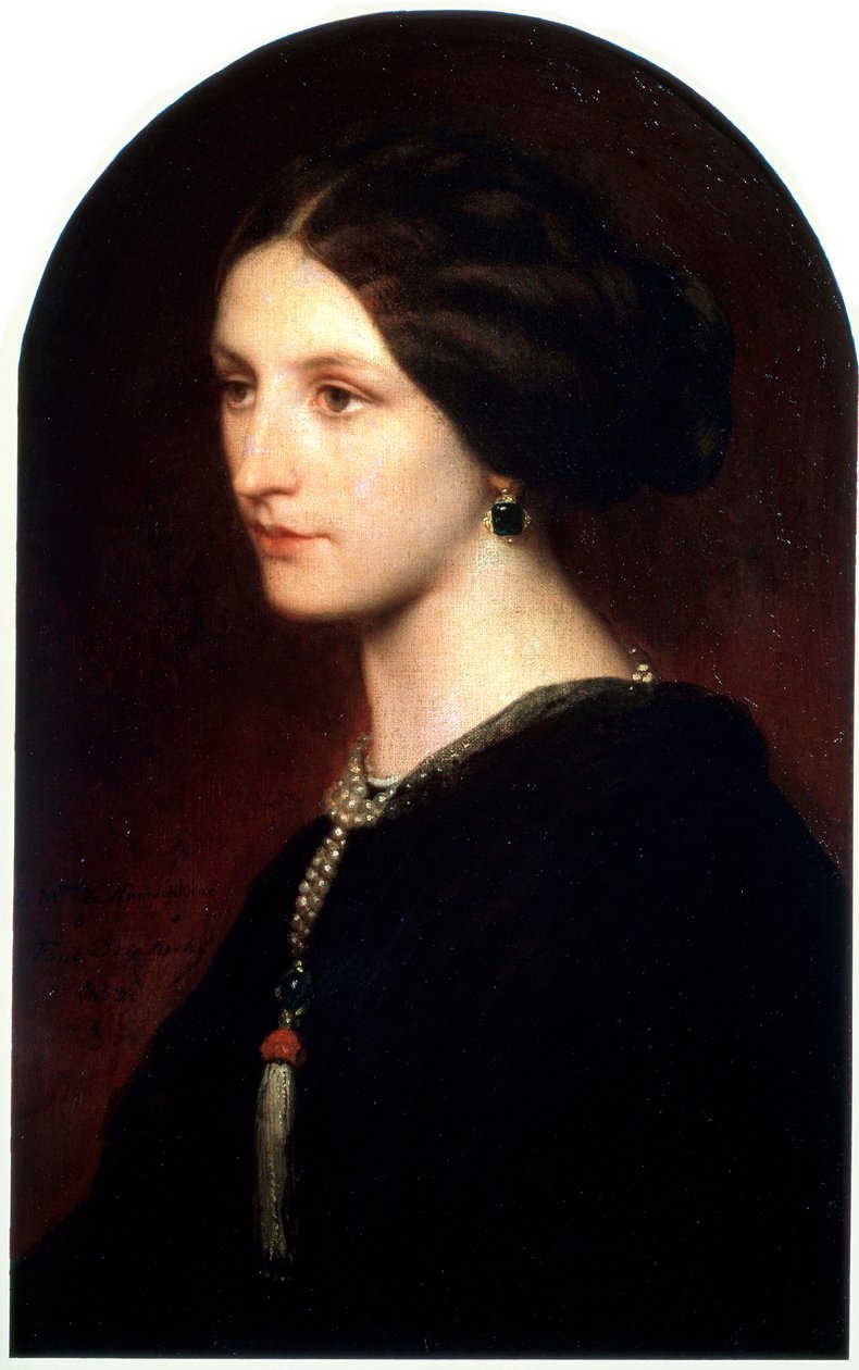 Portret hrabiny Sophie Shuvaloff, 1853. autorstwa Paul Delaroche