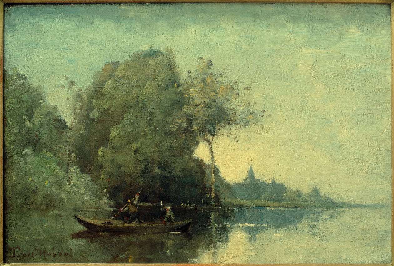 Wiedeń bei Candes autorstwa Paul Desire Trouillebert