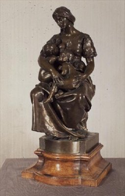 Dobroczynność (brąz) autorstwa Paul Dubois