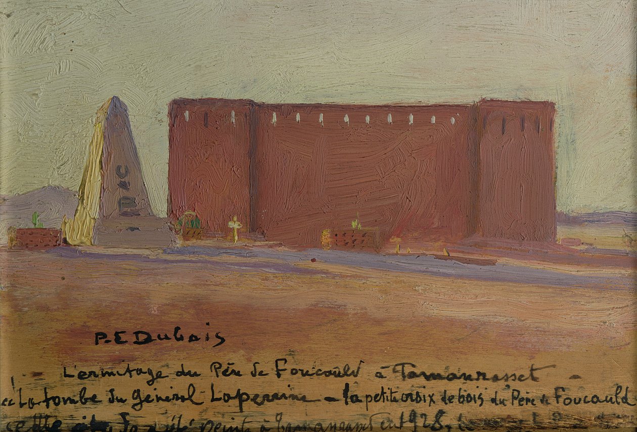 Pustelnia Ojca Charlesa Eugeniusza de Foucauld (1858-1916) w Tamanrasset autorstwa Paul Elie Dubois