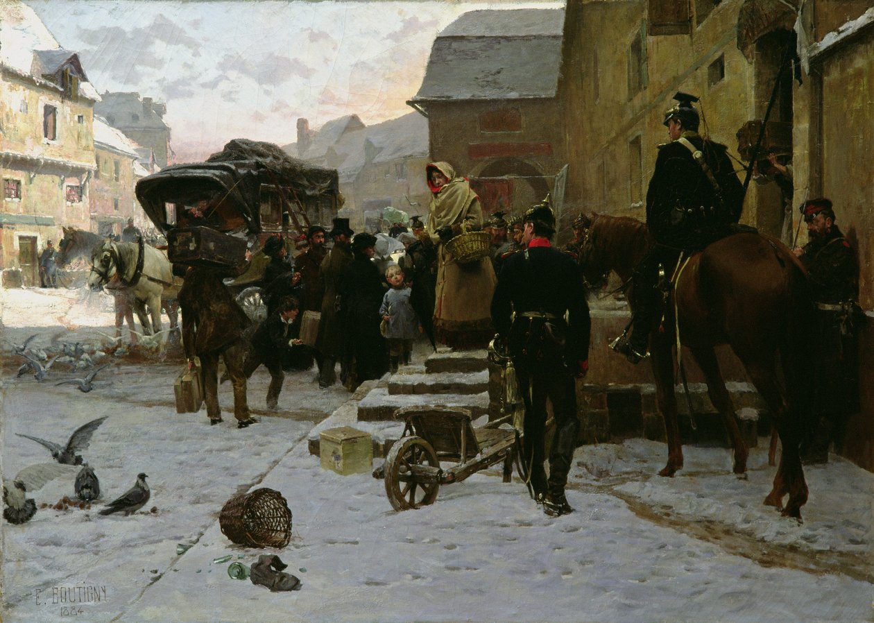 Bal łojowy, 1884 autorstwa Paul Émile Boutigny