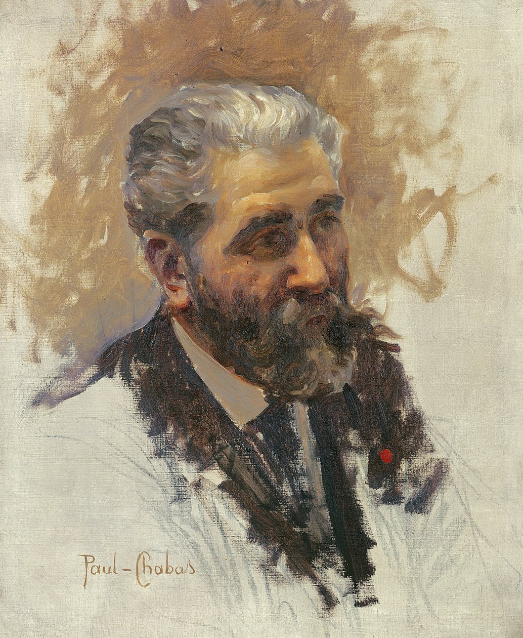Jose Maria de Heredia (1842-1905) 1895 autorstwa Paul Emile Chabas