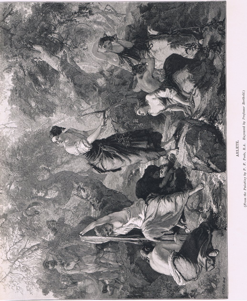Arlete, z The Magazine of Art 1893, Cassell and Company autorstwa Paul Falconer Poole