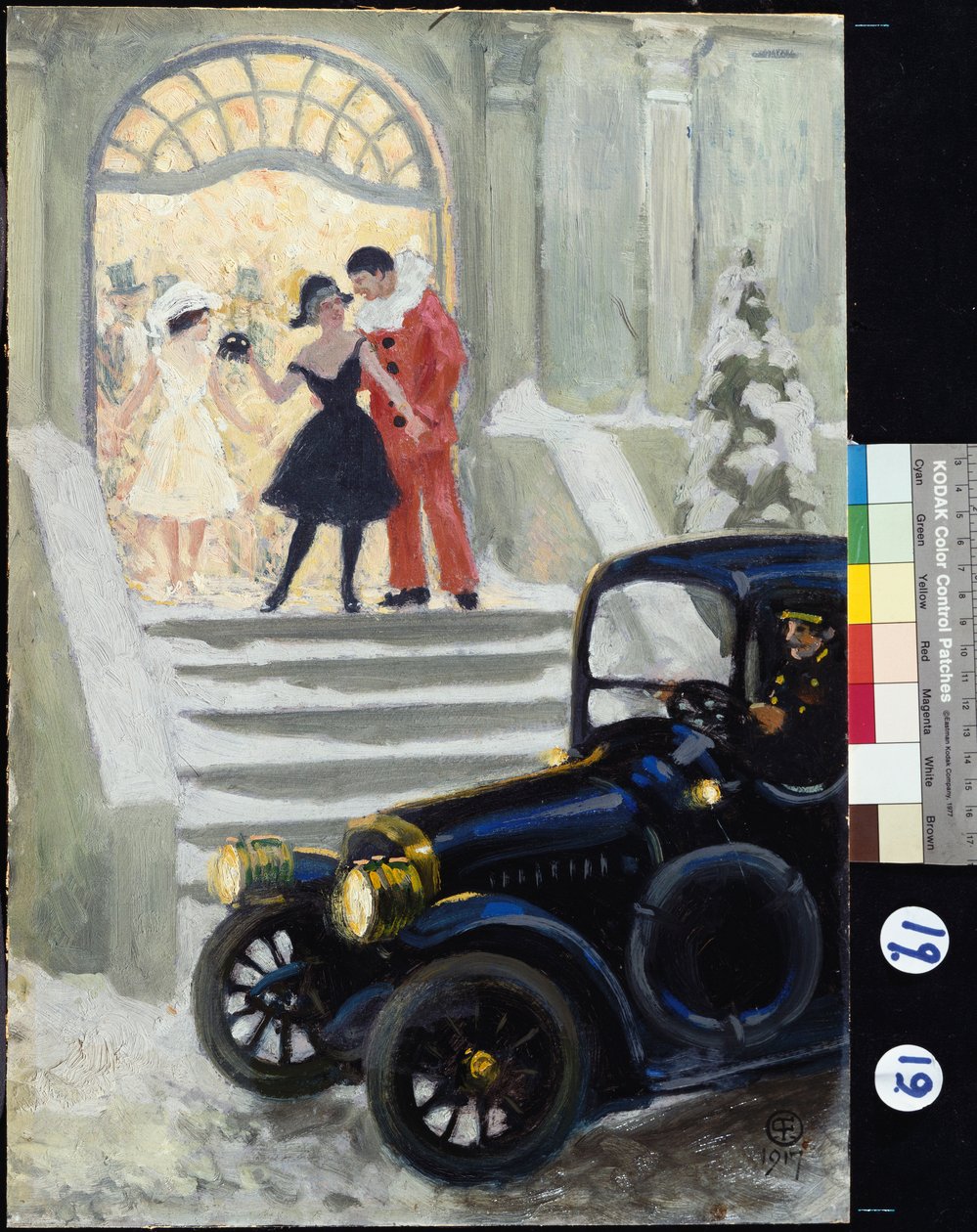 Po balu, 1917 autorstwa Paul Fischer