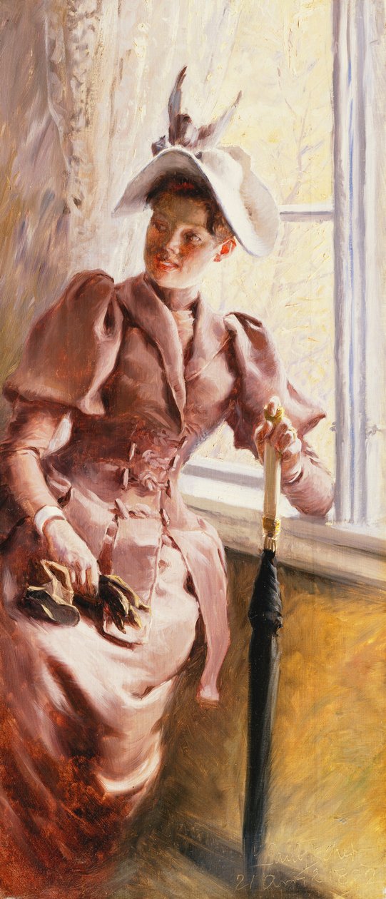 Pod oknem, 1892 autorstwa Paul Fischer