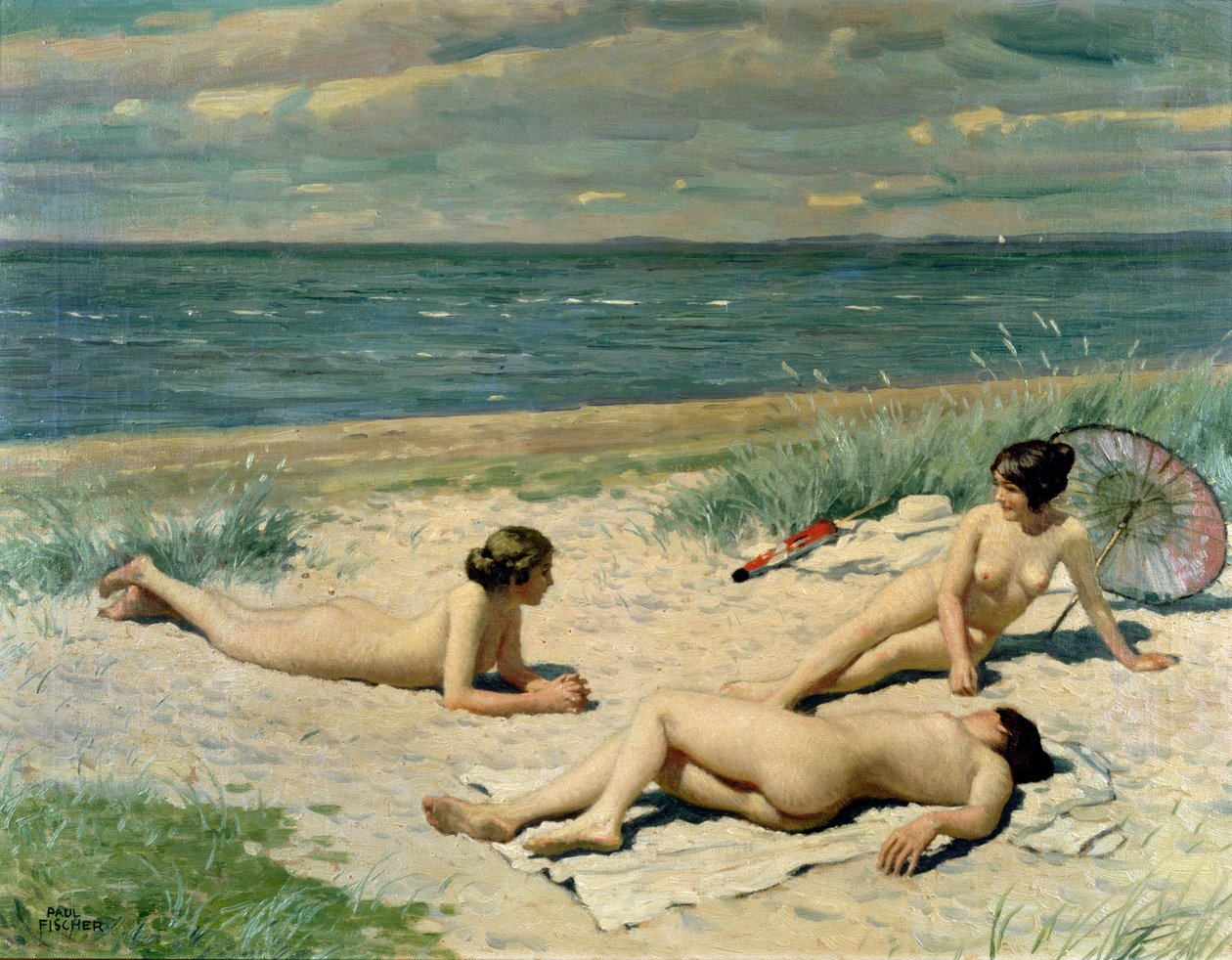 Nieznany obraz autorstwa Paul Fischer