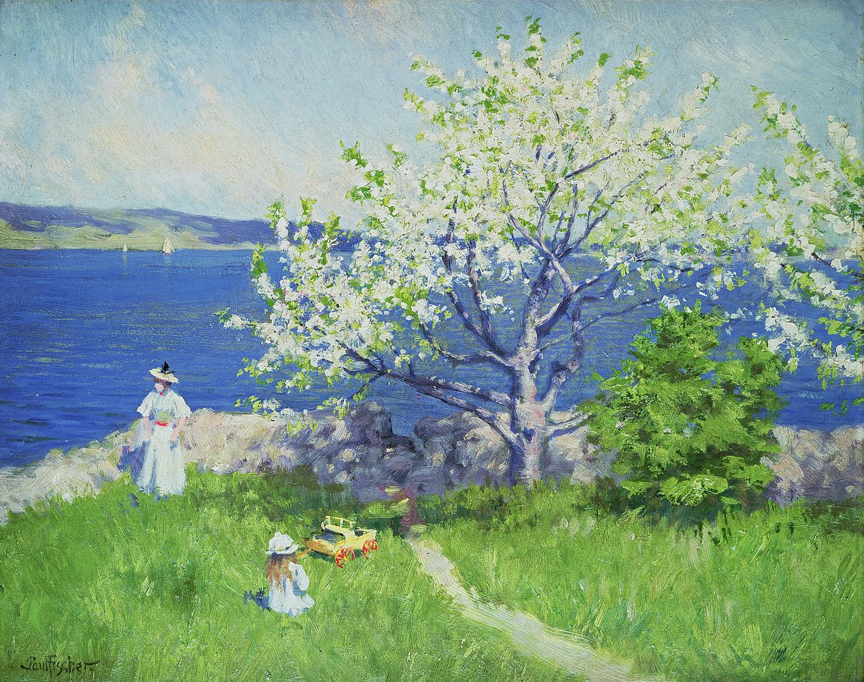 Nieznany obraz autorstwa Paul Fischer
