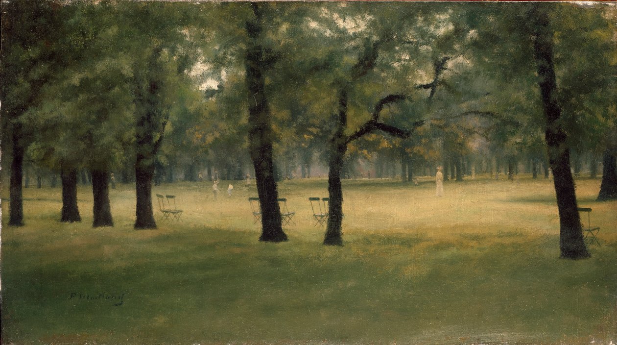 Ogrody Kensington, ok. 1890 r autorstwa Paul Fordyce Maitland