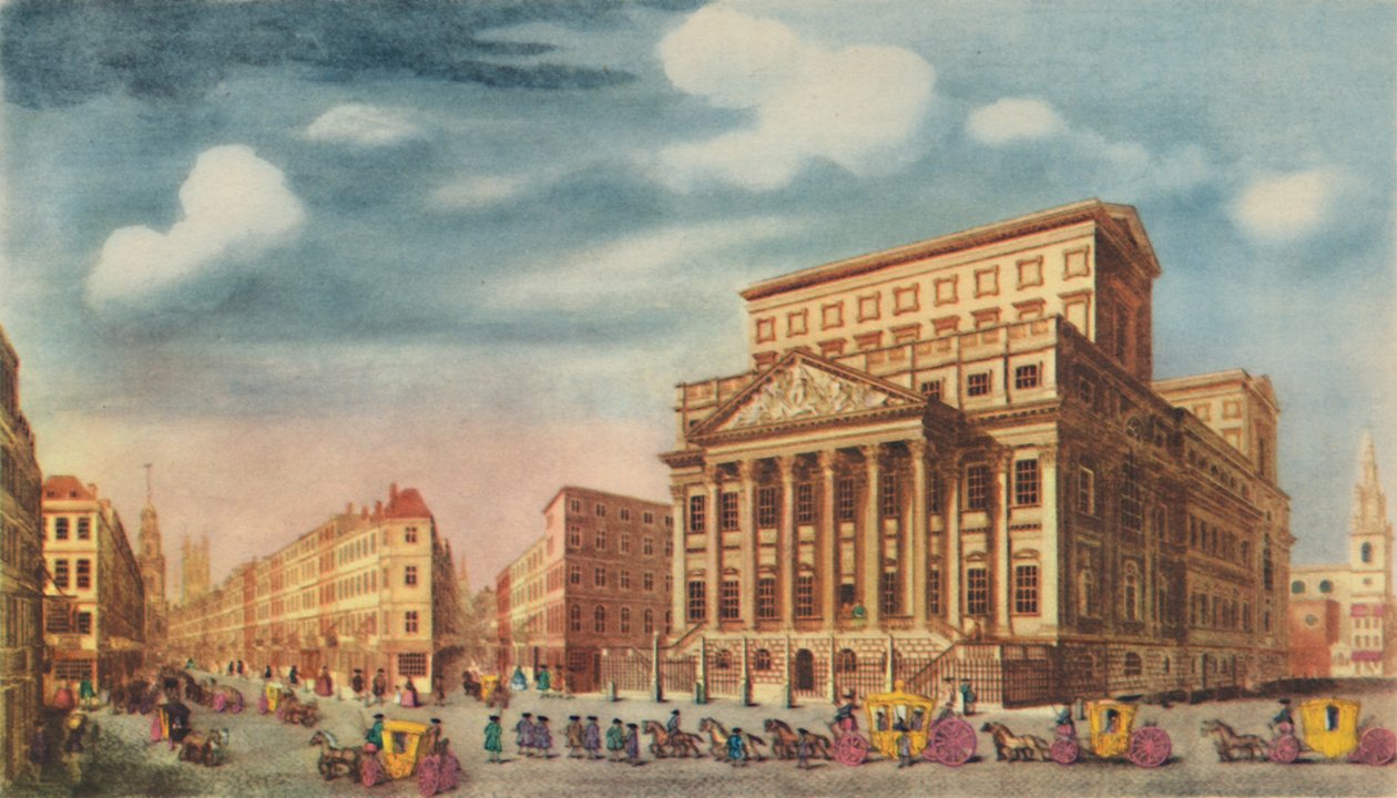 Rezydencja Lorda Burmistrza, 1745, 1948. autorstwa Paul Fourdrinier