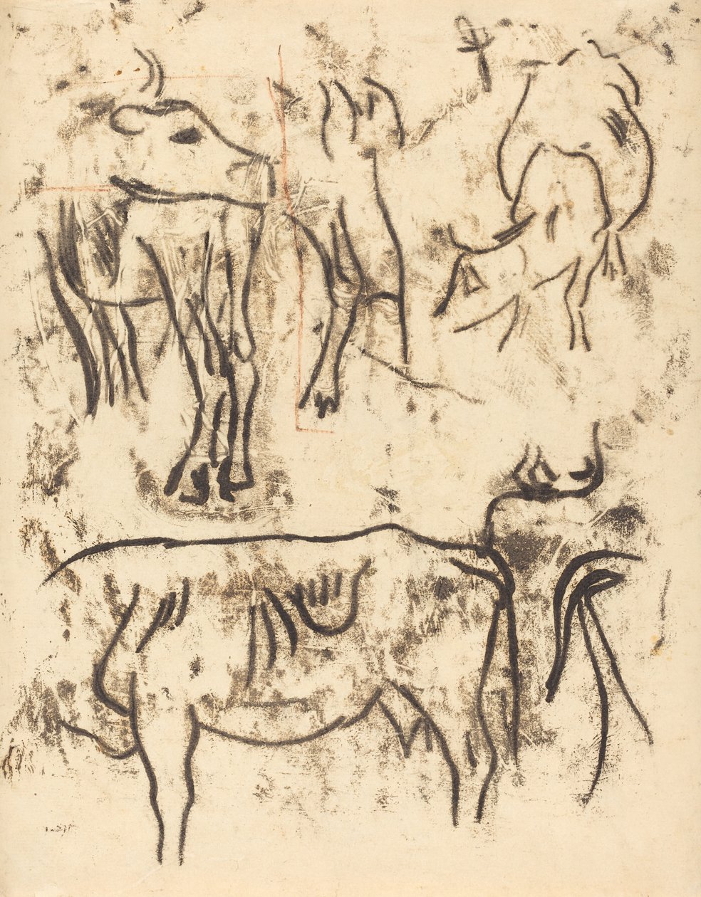 Badania na zwierzętach, 19011902. autorstwa Paul Gauguin