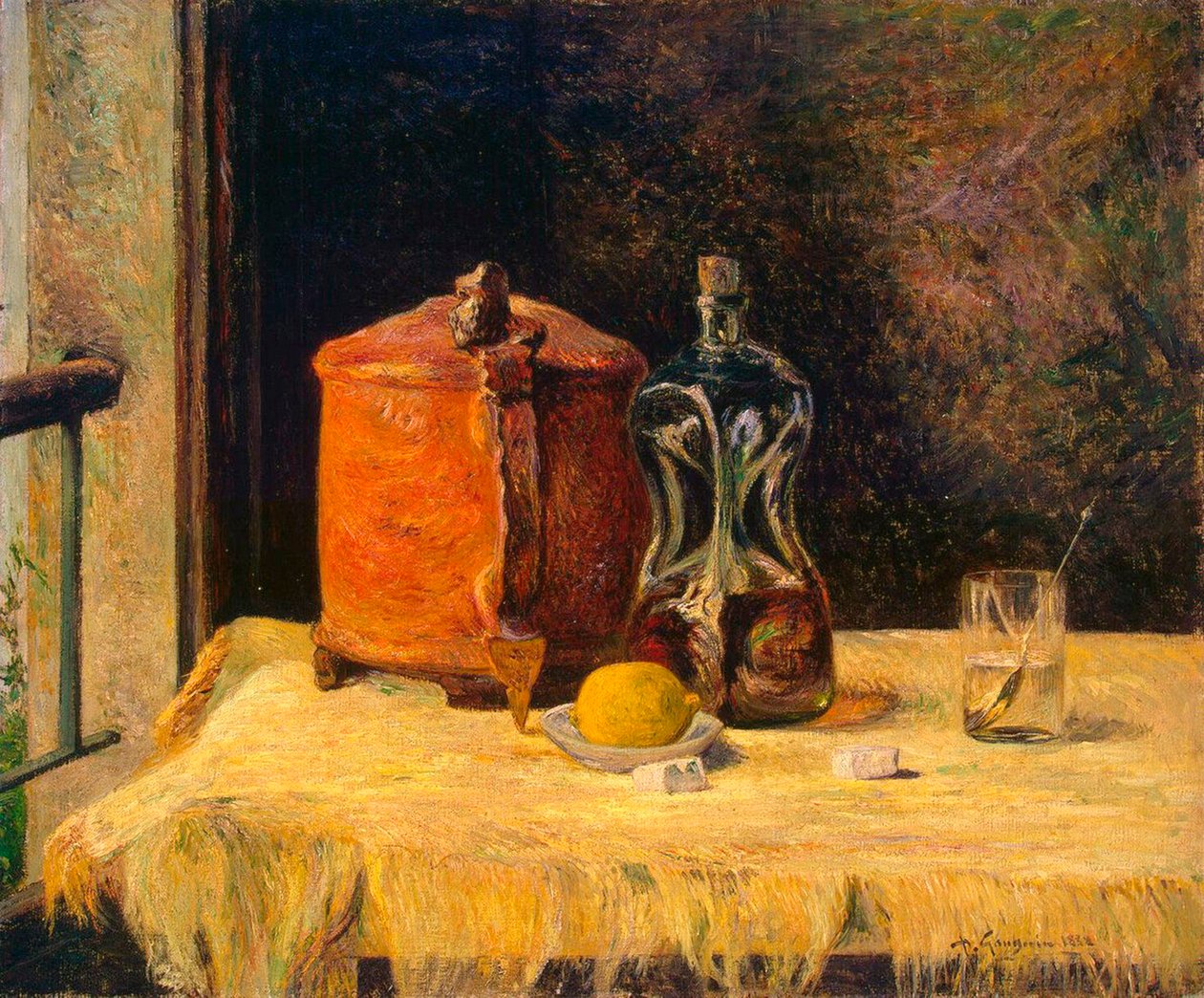 Pod oknem, 1882. autorstwa Paul Gauguin