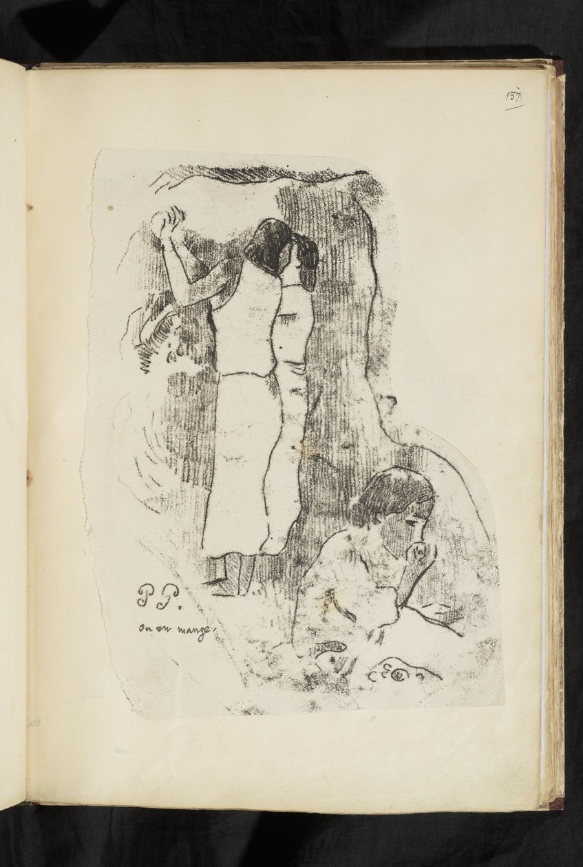 Przed i po - jemy to autorstwa Paul Gauguin