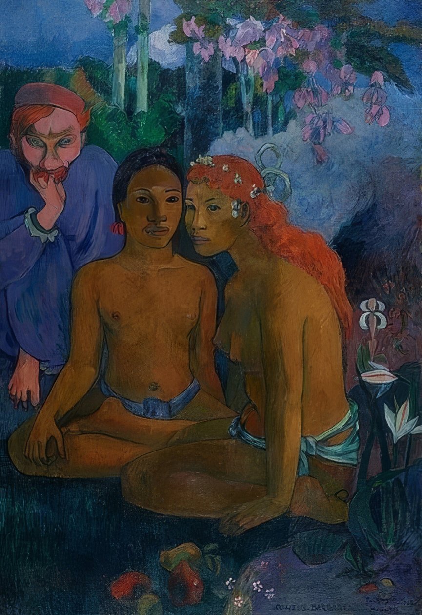 Historie barbarzyńskie (Contes barbaren). 1902 autorstwa Paul Gauguin