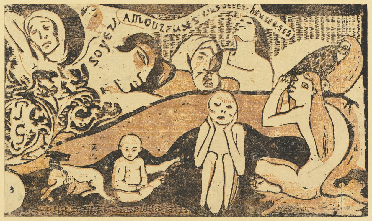 Seid verliebt und ihr werdet glücklich sein autorstwa Paul Gauguin