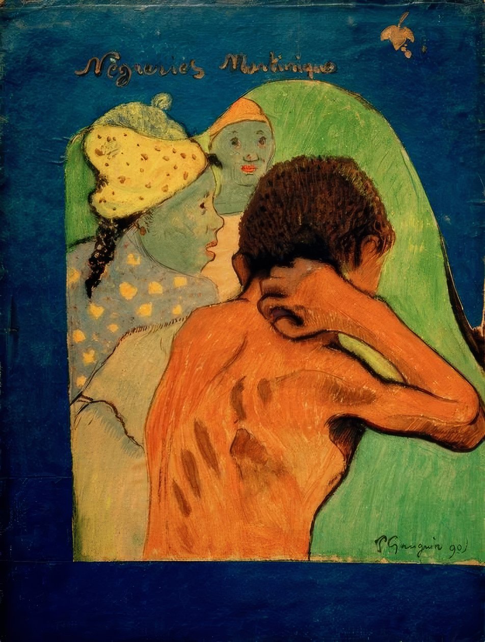 Czarna Martynika autorstwa Paul Gauguin