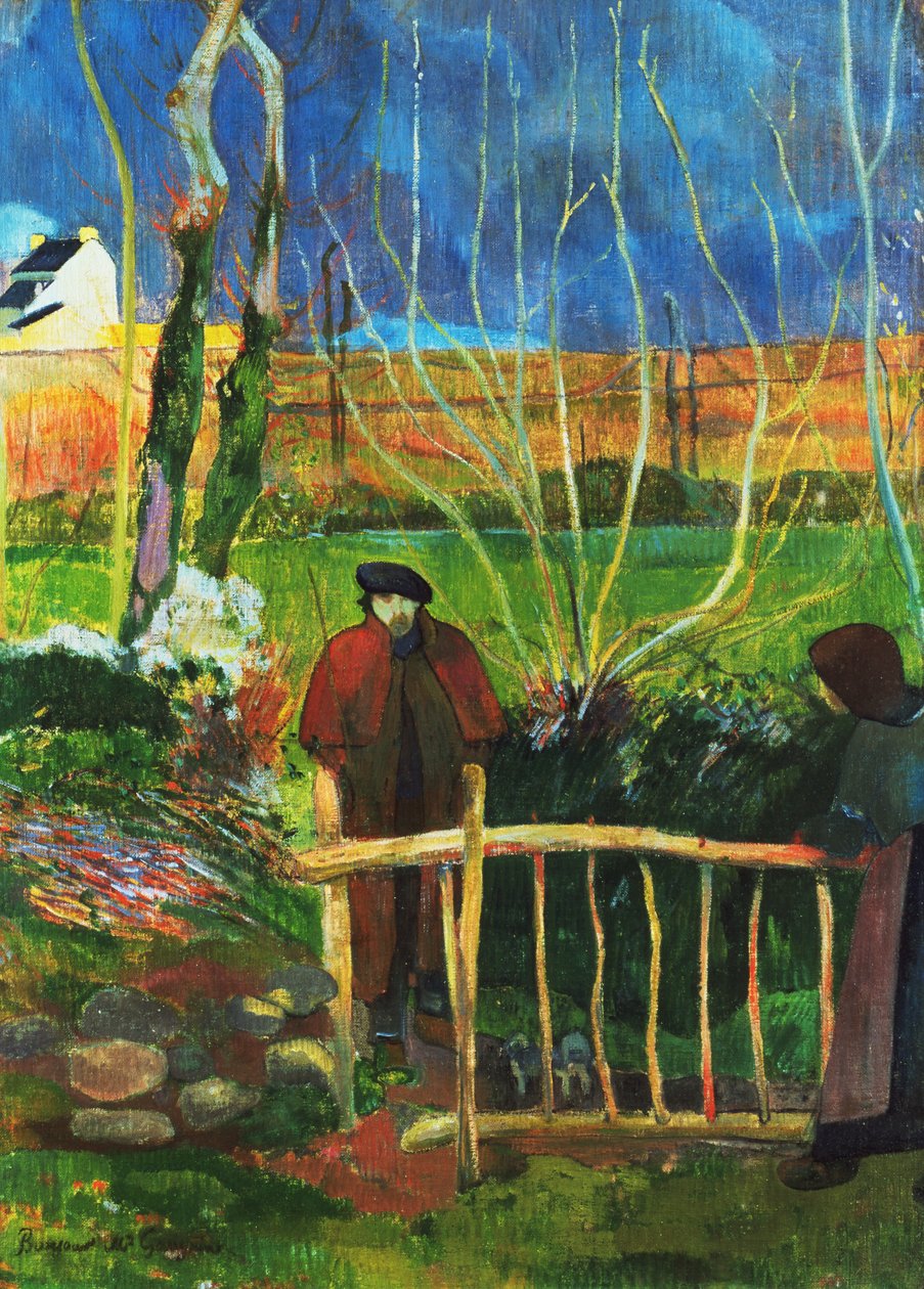 Witam panie Gauguin. autorstwa Paul Gauguin