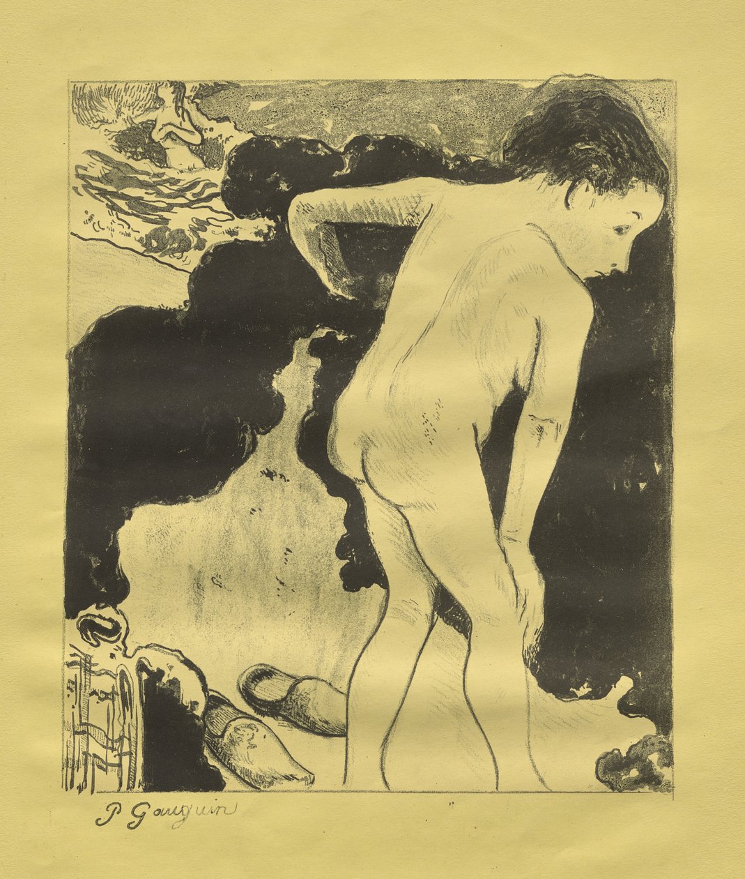 Bretońscy Kąpiący autorstwa Paul Gauguin