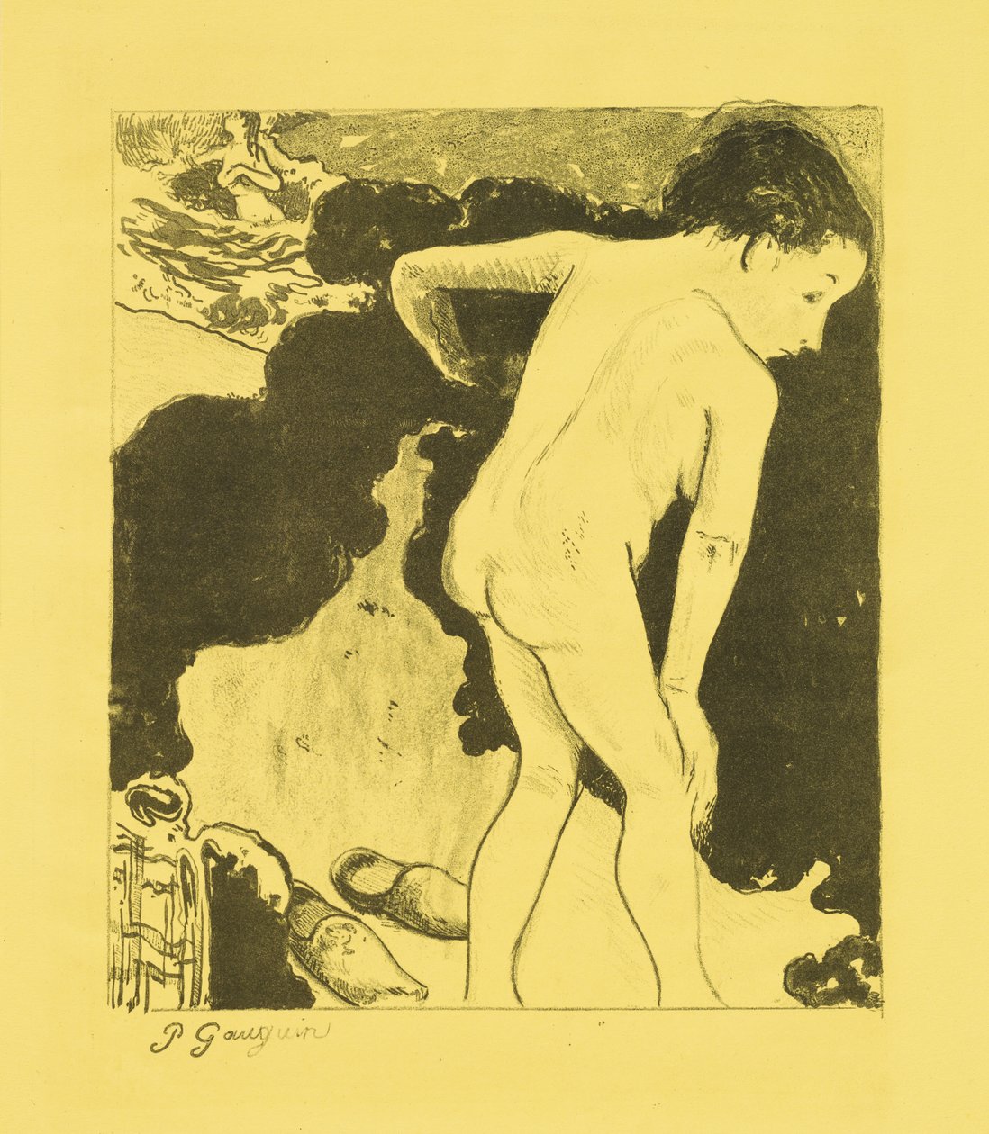 Bretonische Badende autorstwa Paul Gauguin