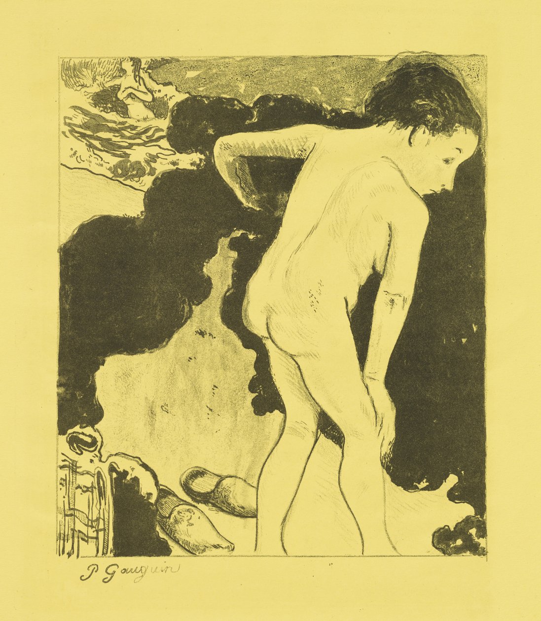 Bretońscy Kąpiący autorstwa Paul Gauguin