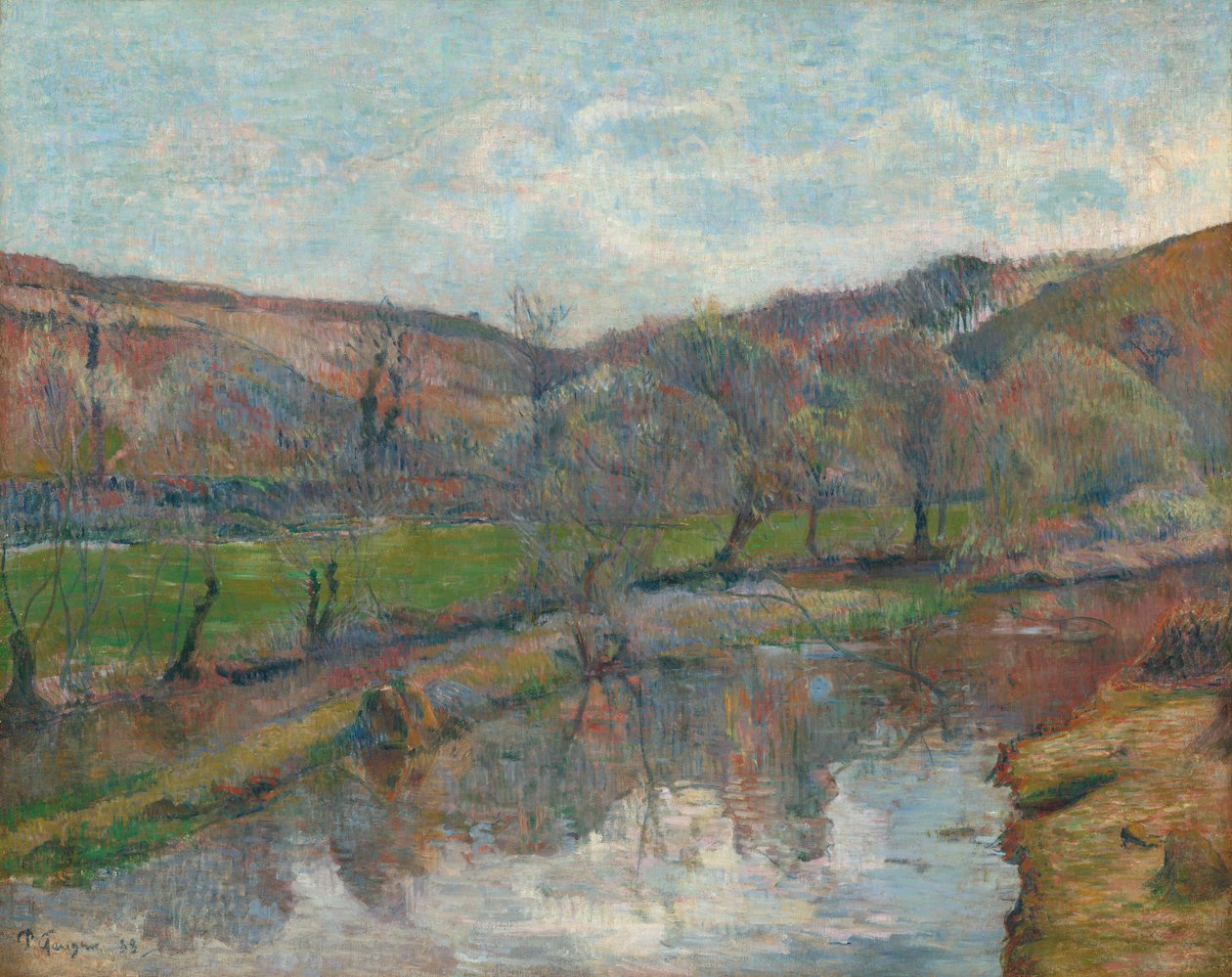 Krajobraz Bretanii, 1888. autorstwa Paul Gauguin