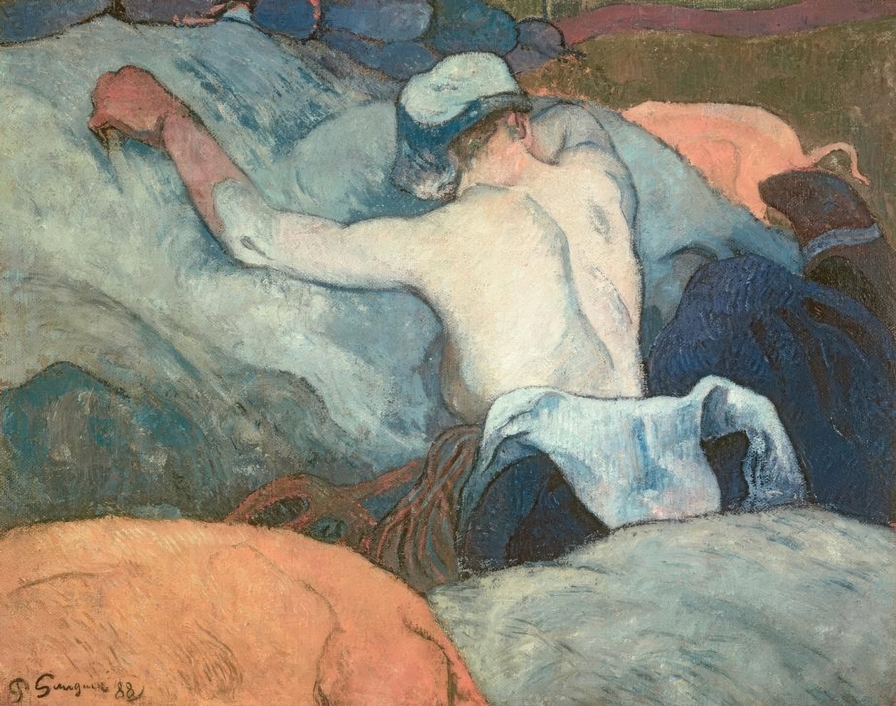 W sianie autorstwa Paul Gauguin