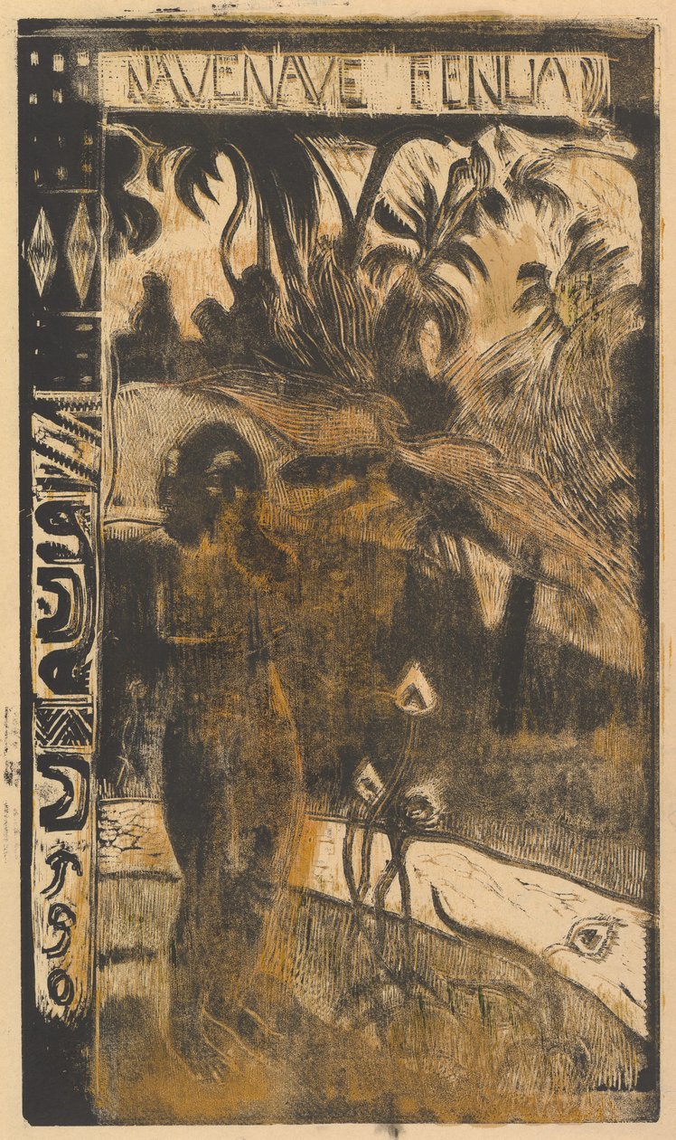 Wspaniała kraina, 1893-94. autorstwa Paul Gauguin