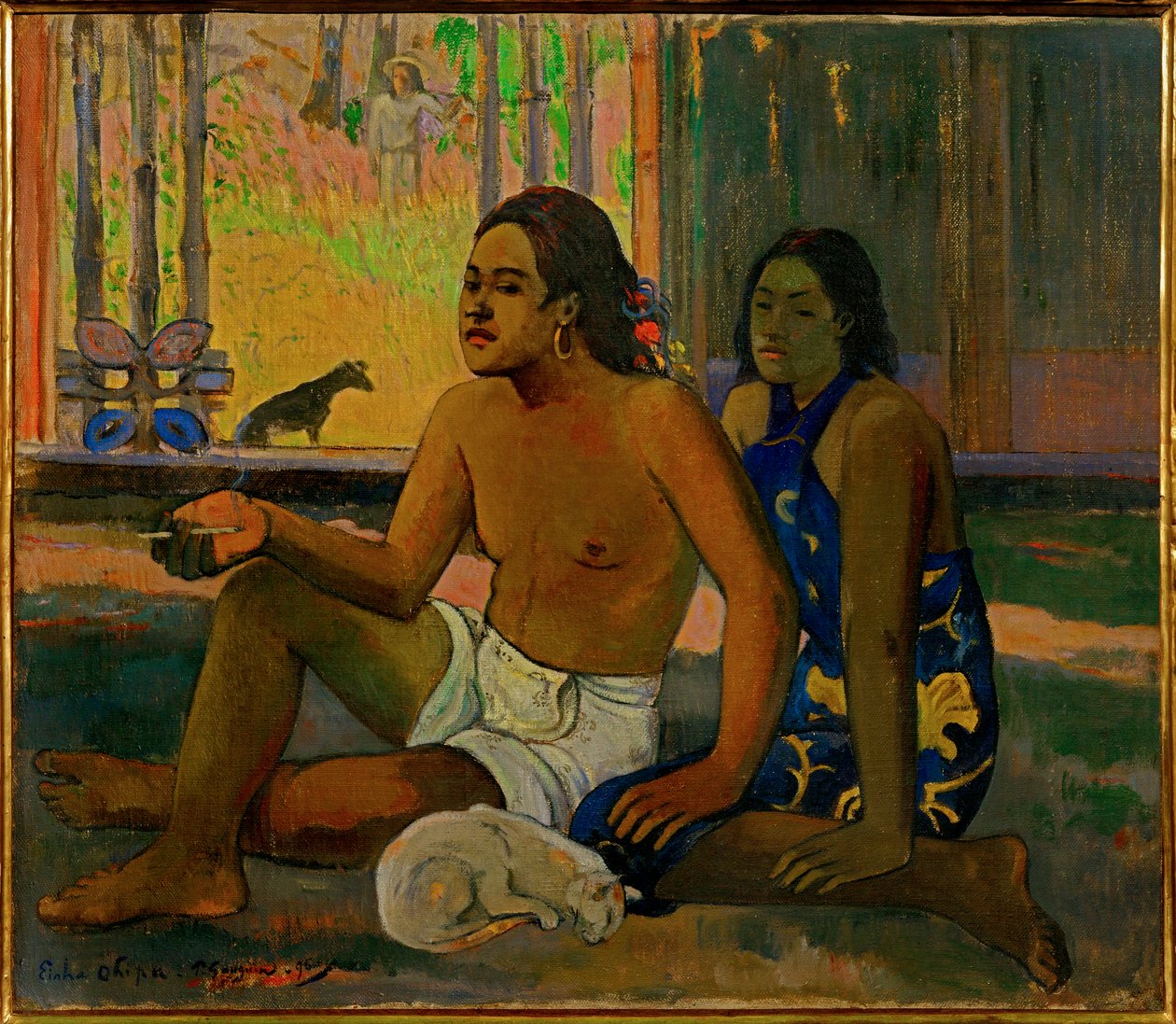 Eiahe Ohipa (olej na płótnie) autorstwa Paul Gauguin