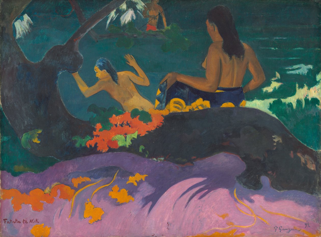 Nad morzem, 1892. autorstwa Paul Gauguin