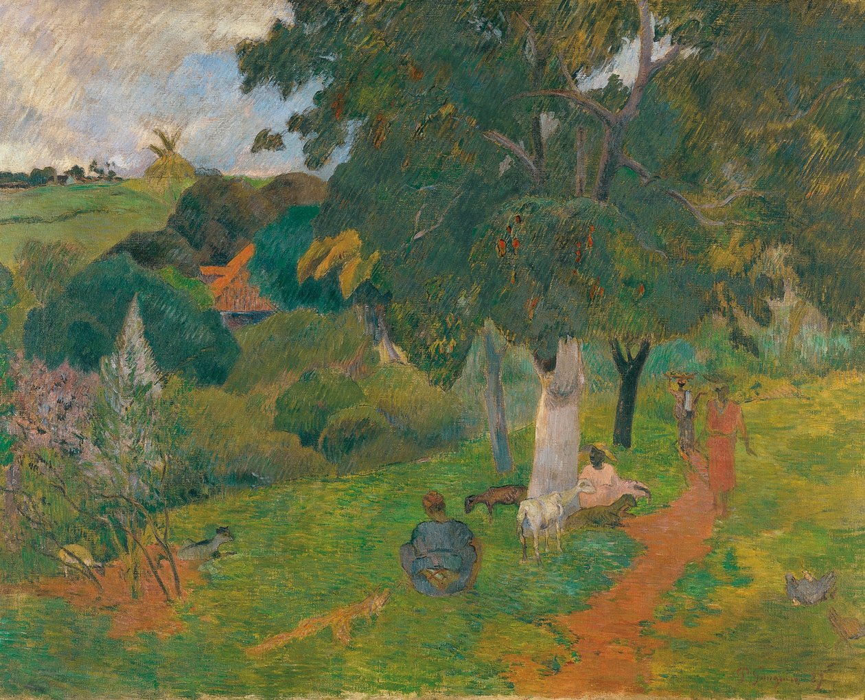 Francuski: Allés et venues, Martinique Coming and Going, Martinique autorstwa Paul Gauguin