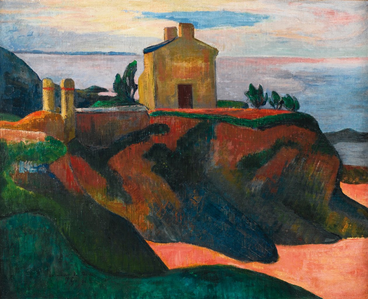 Francuski: La Maison du Pan-du autorstwa Paul Gauguin