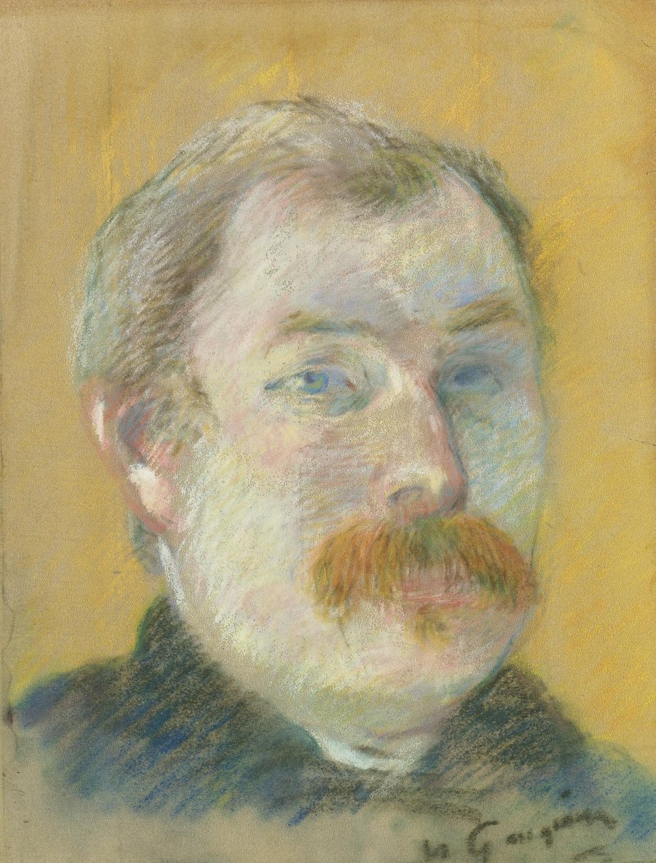 Francuski:  Portrait de William Lund Portret Williama Lunda autorstwa Paul Gauguin