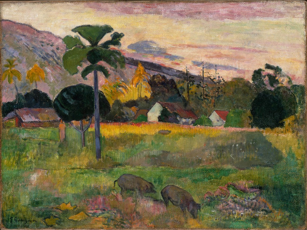 Chodź tutaj, 1891 autorstwa Paul Gauguin