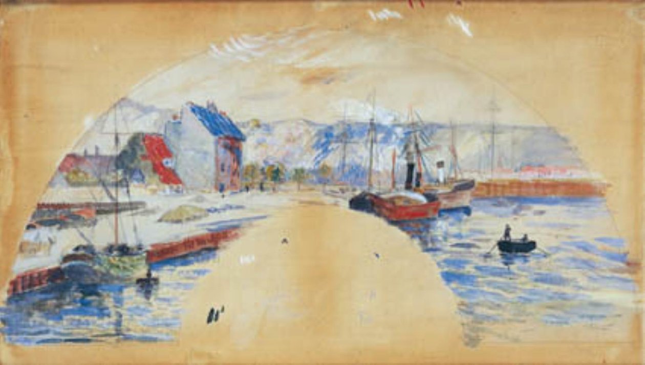 Impreza portowa autorstwa Paul Gauguin