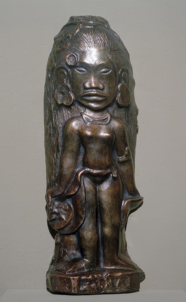 Tutaj autorstwa Paul Gauguin