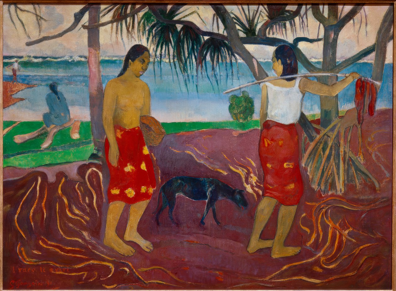 Pod dziko autorstwa Paul Gauguin
