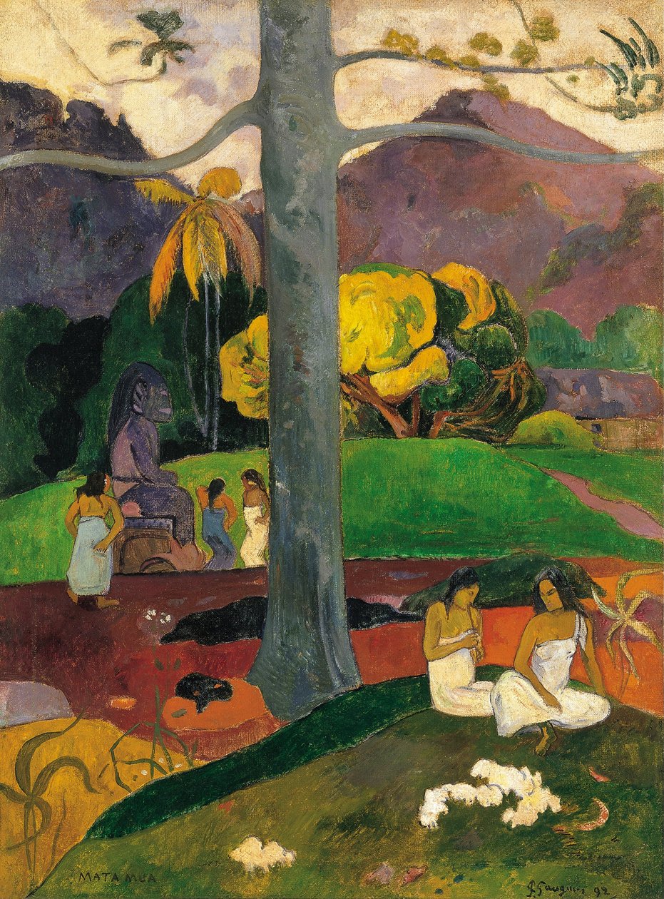 W dawnych czasach autorstwa Paul Gauguin