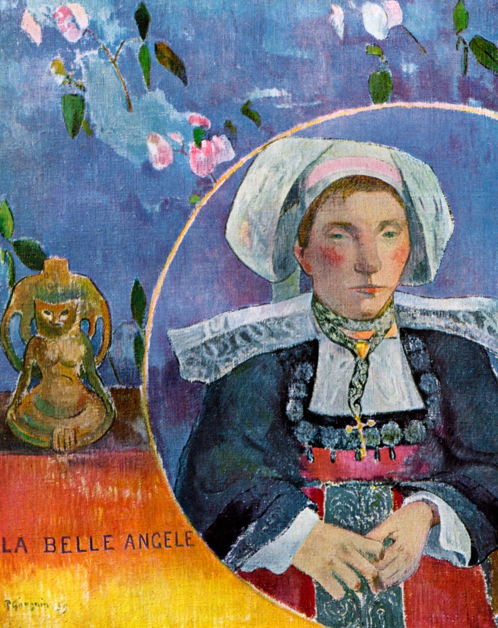 La Belle Angele, 1889-1939. autorstwa Paul Gauguin