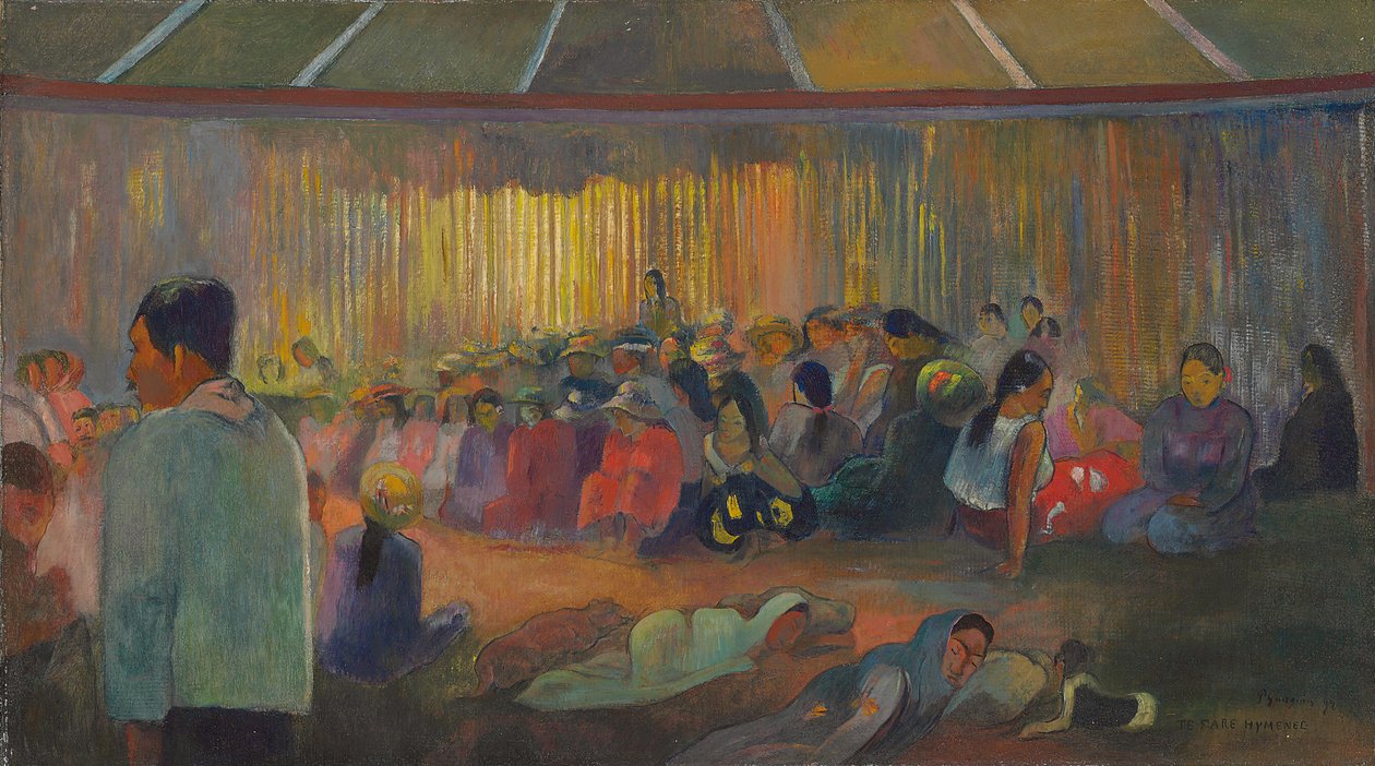 Dom Pieśni autorstwa Paul Gauguin