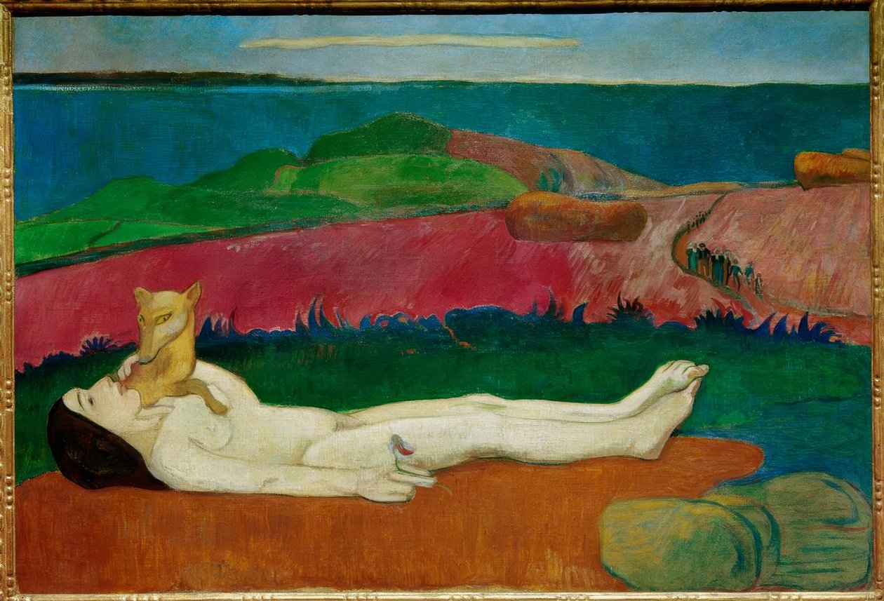 Utrata dziewictwa autorstwa Paul Gauguin